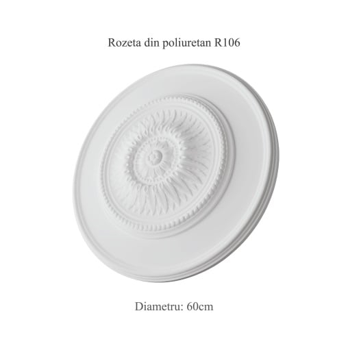 Rozeta decorativa din poliuretan R106 - diametru 60 cm [3]