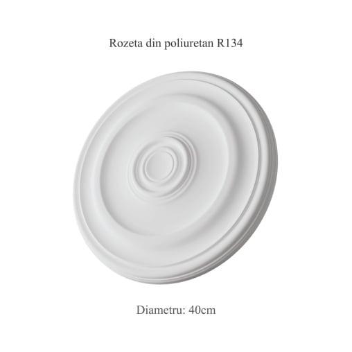 Rozeta decorativa din poliuretan R134 - diametru 40 cm [2]