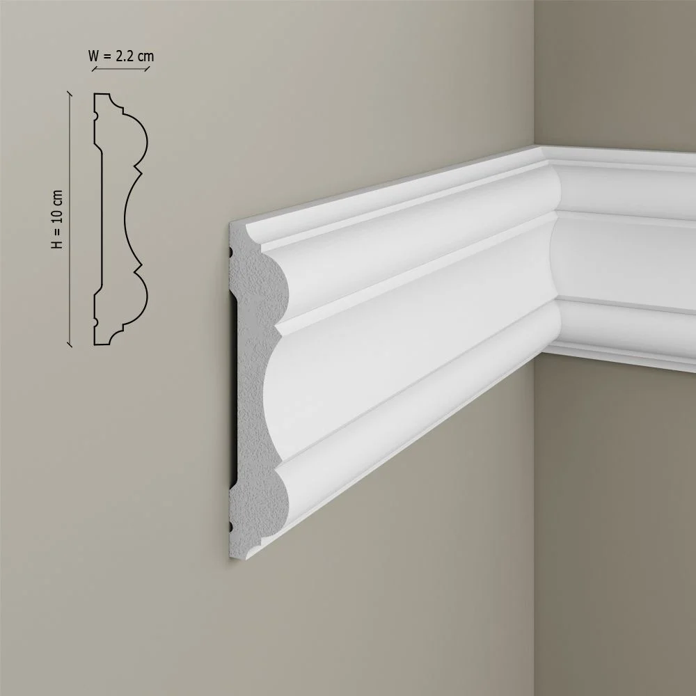 Brau decorativ din polimer rigid B14 - 10.1x2.2x200 cm [1]