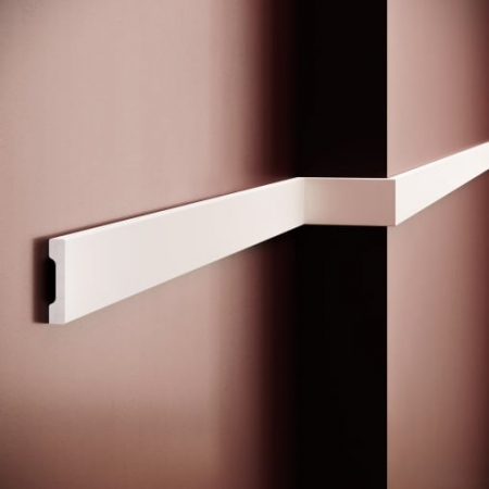Brauri - Brau decorativ din polimer rigid B20 - 5.8x1.2x200 cm