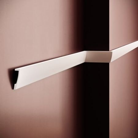 Brauri - Brau decorativ din polimer rigid B24 - 5x1.3x200 cm