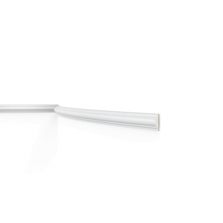 Profile flexibile - Brau decorativ din poliuretan Flexibil CR810F - 4x1.8x200 cm
