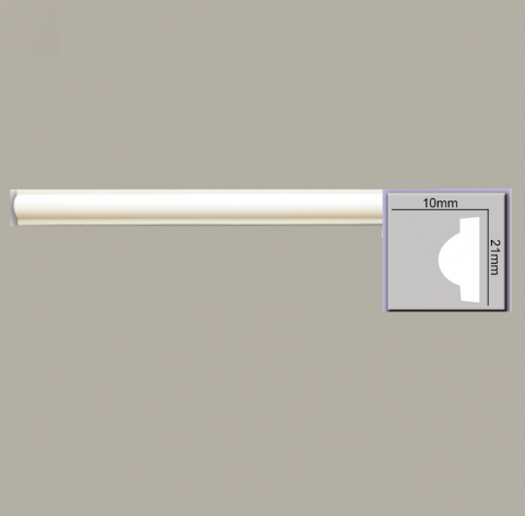 Brauri - Brau decorativ din poliuretan CR901 - 2.1x1x200 cm