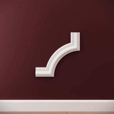 Chenare - Chenar decorativ din poliuretan B17-1 - 20.5x20.5x1.7 cm