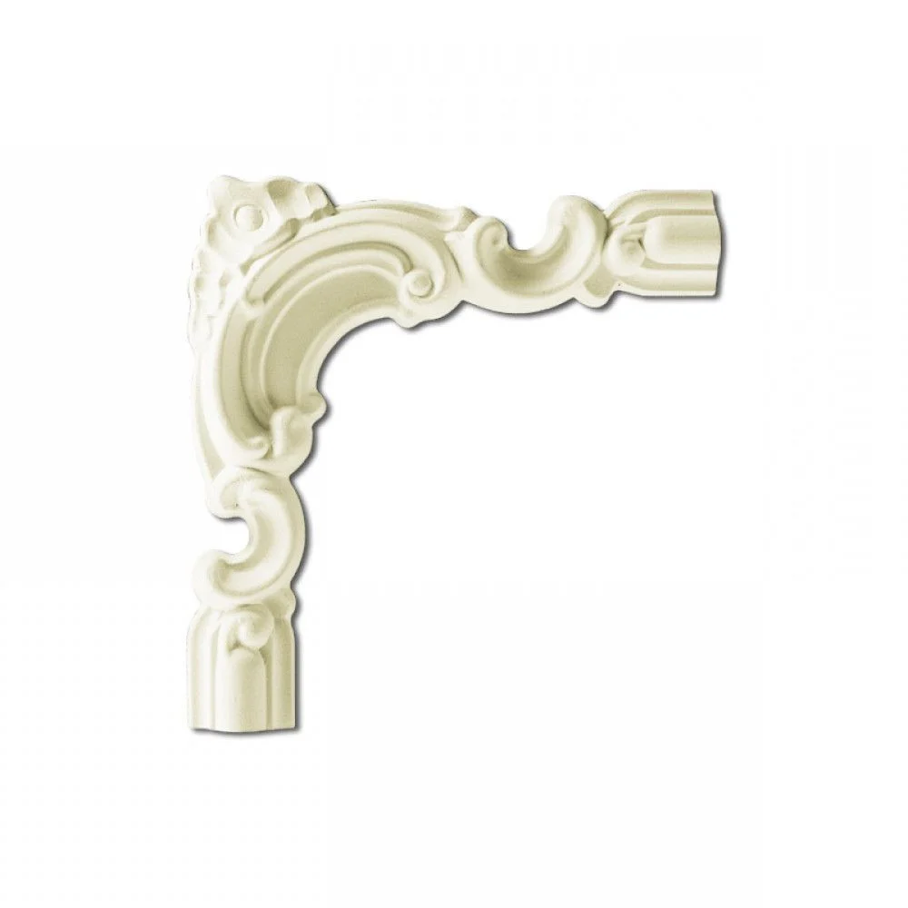 Chenar decorativ din poliuretan CR810BL - 20x1.8x19 cm [2]
