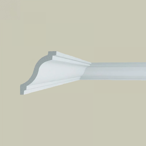 Cornise - Cornisa decorativa din polimer rigid C15 - 8x8x200 cm