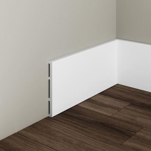 Plinte - Plinta decorativa din polimer rigid S23 - 13x1.2x200 cm
