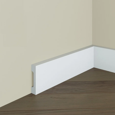 Plinte - Plinta decorativa din polimer rigid S3 - 7x1.6x200 cm