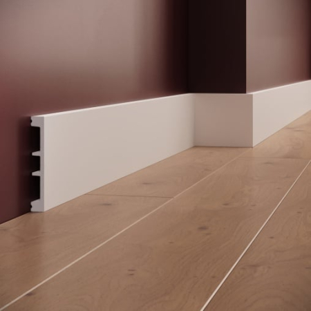 Plinte - Plinta decorativa din polimer rigid S9 - 10.2x1.6x200 cm