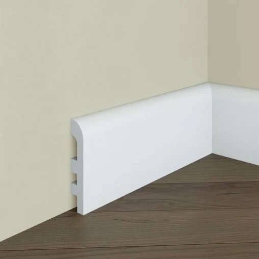 Profile flexibile - Plinta decorativa din poliuretan flexibil S7F - 10x2x200 cm