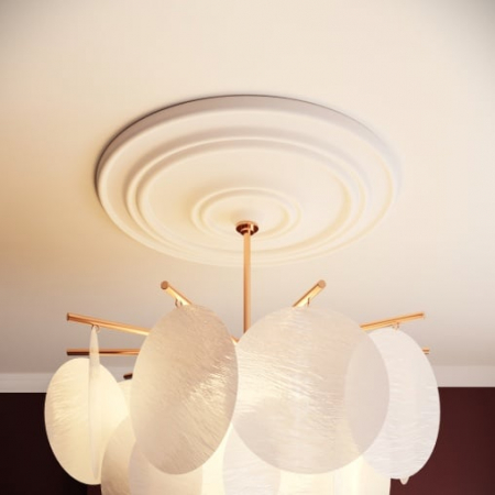 Rozeta decorativa din poliuretan R117 - diametru 56 cm [2]