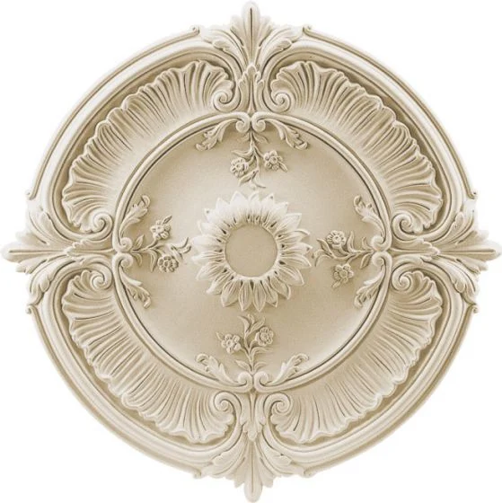 Profile decorative de interior - Rozeta decorativa din poliuretan R120 - diametru 77 cm