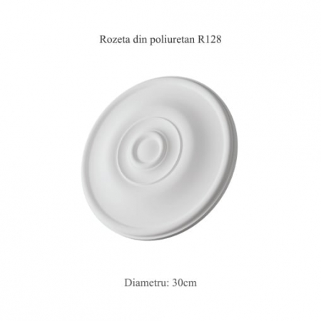 Rozeta decorativa din poliuretan R128 - diametru 30 cm [1]