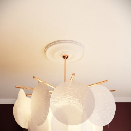 Rozeta decorativa din poliuretan R128 - diametru 30 cm [2]
