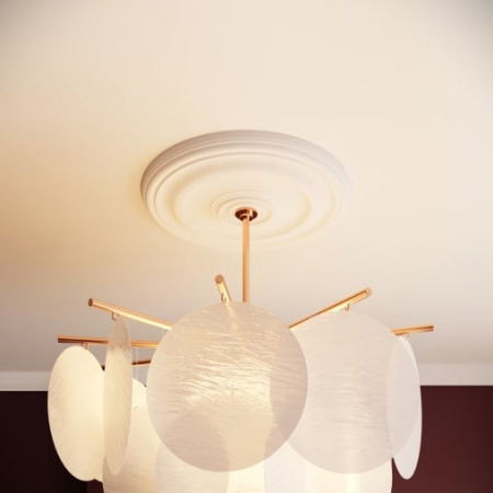 Rozeta decorativa din poliuretan R134 - diametru 40 cm [2]