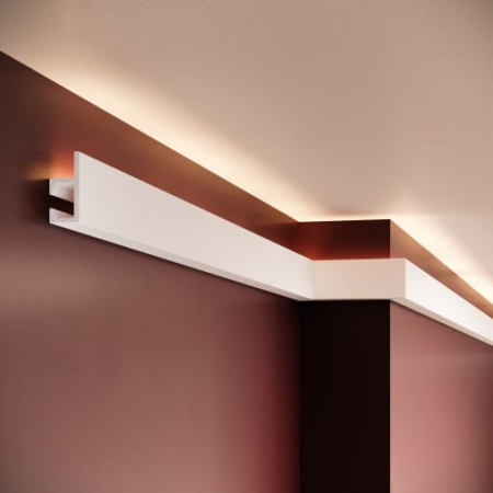 Scafe - Scafa decorativa din polimer rigid ES6 - 4.8x2.2x200 cm