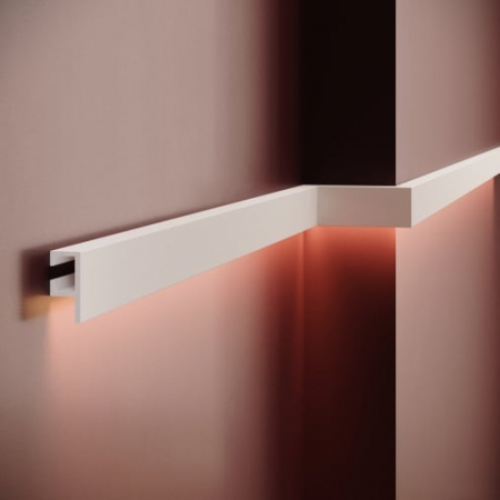 Scafa decorativa din poliuretan flexibil ES6F - 4.8x2.2x200 cm [3]