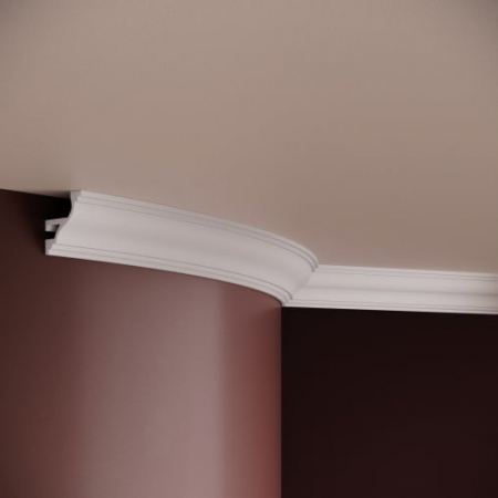 Profile flexibile - Scafa decorativa din poliuretan flexibil ES9F - 4.5x4x200 cm