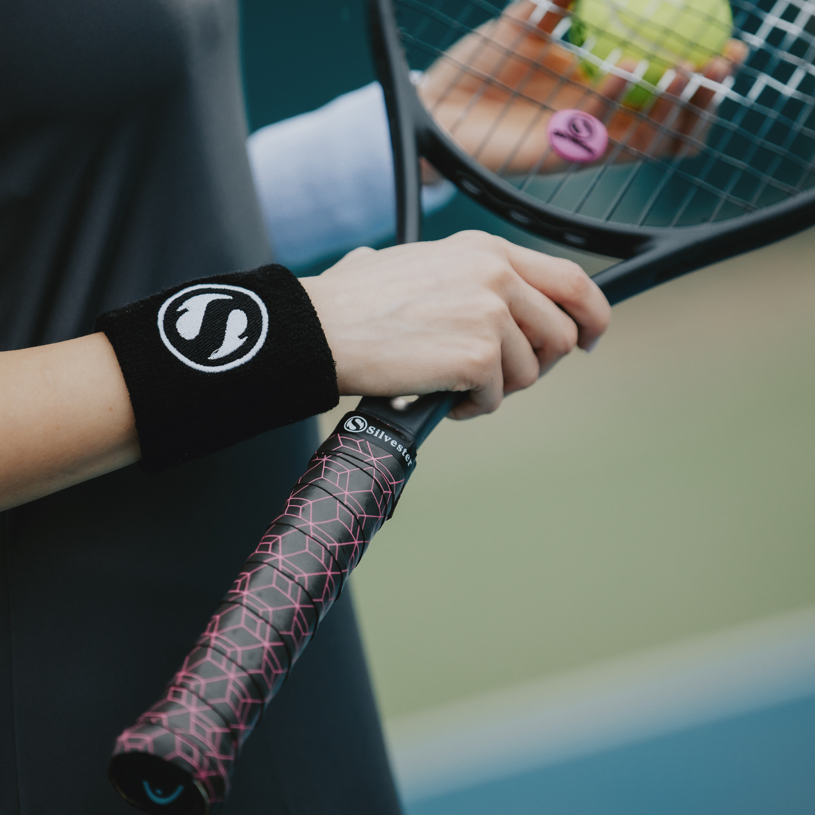Raquette de tennis Grip Tape And Dry Feel Tennis Grip Tennis