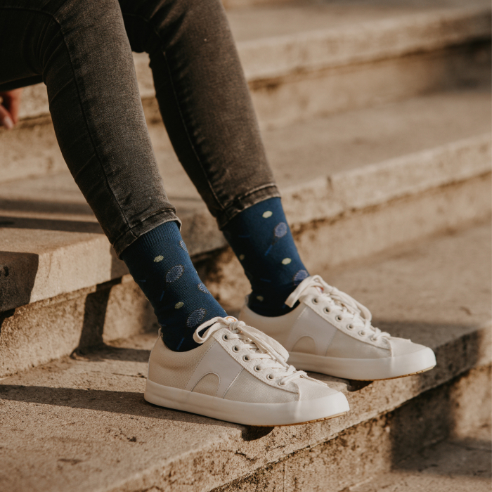 Șosete colorate cu model tenis Silvester Advantage Blue [4]