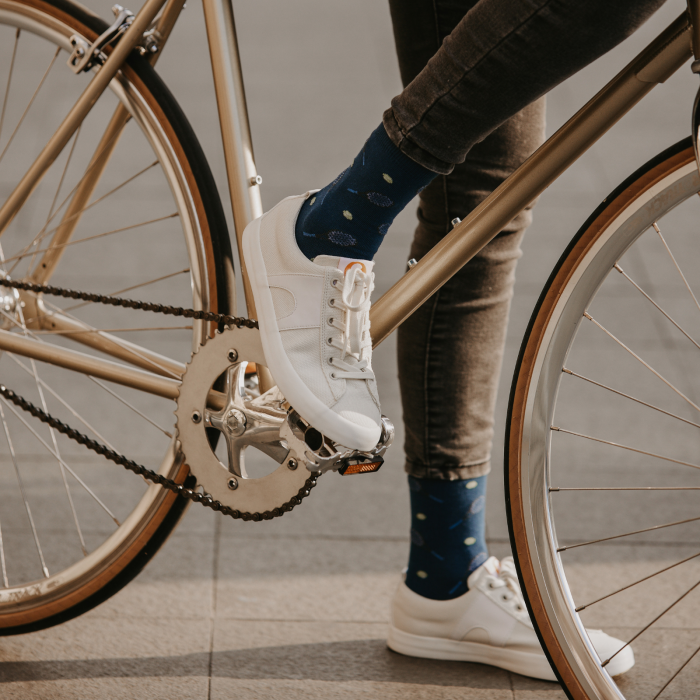 Șosete colorate cu model tenis Silvester Advantage Blue [5]