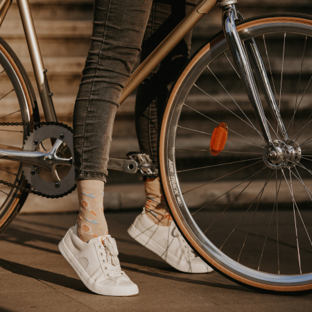 Șosete colorate cu model tenis Silvester Clay Season [5]