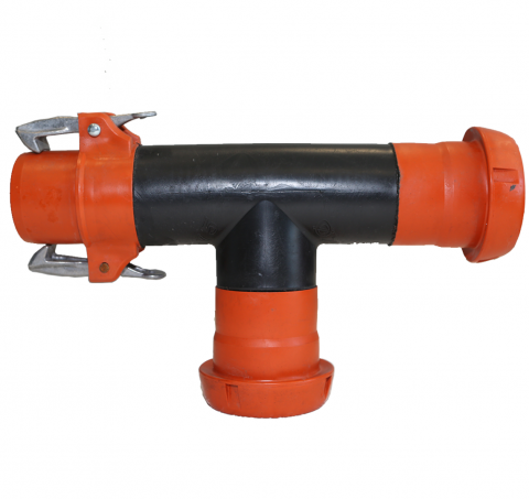 Conector teu pentru conetarea tevilor de asperise TE [1]