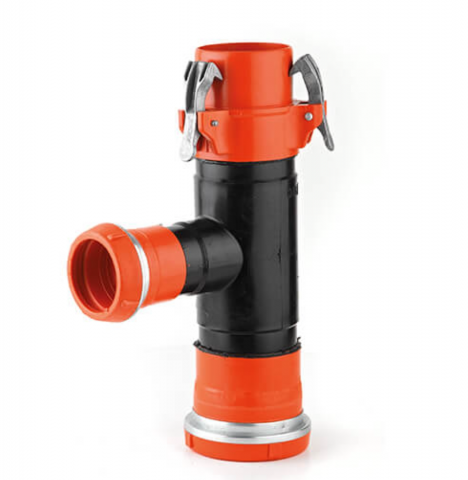 Accesorii tevi asperise - Conector teu pentru conetarea tevilor de asperise TE