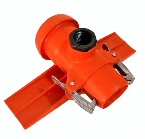 Accesorii tevi asperise - Hidrant aspersie - portocaliu/negru