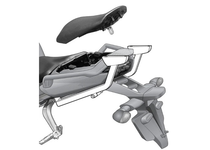 TRANSPORT & DEPOZITARE - Kit de prindere cutie Top Master SHAD Y0FZ16ST