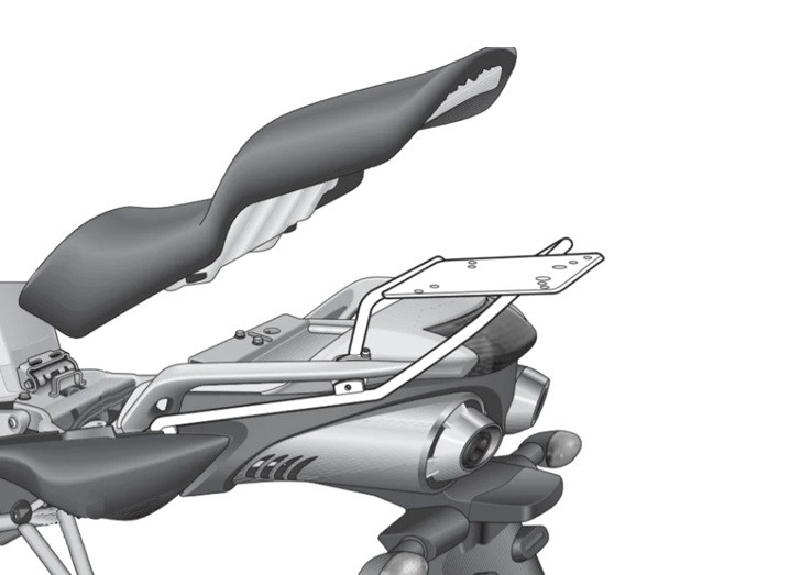 TRANSPORT & DEPOZITARE - Kit de prindere cutie Top Master SHAD Y0FZ64ST