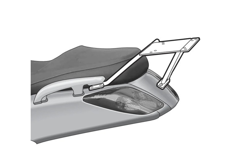 TRANSPORT & DEPOZITARE - Kit de prindere cutie Top Master SHAD Y0XM25ST