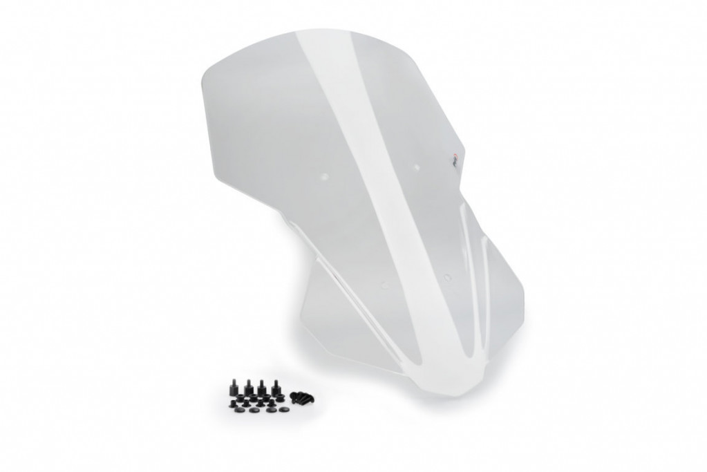 SUSPENSIE CADRU - Windscreen PUIG TOURING transparent