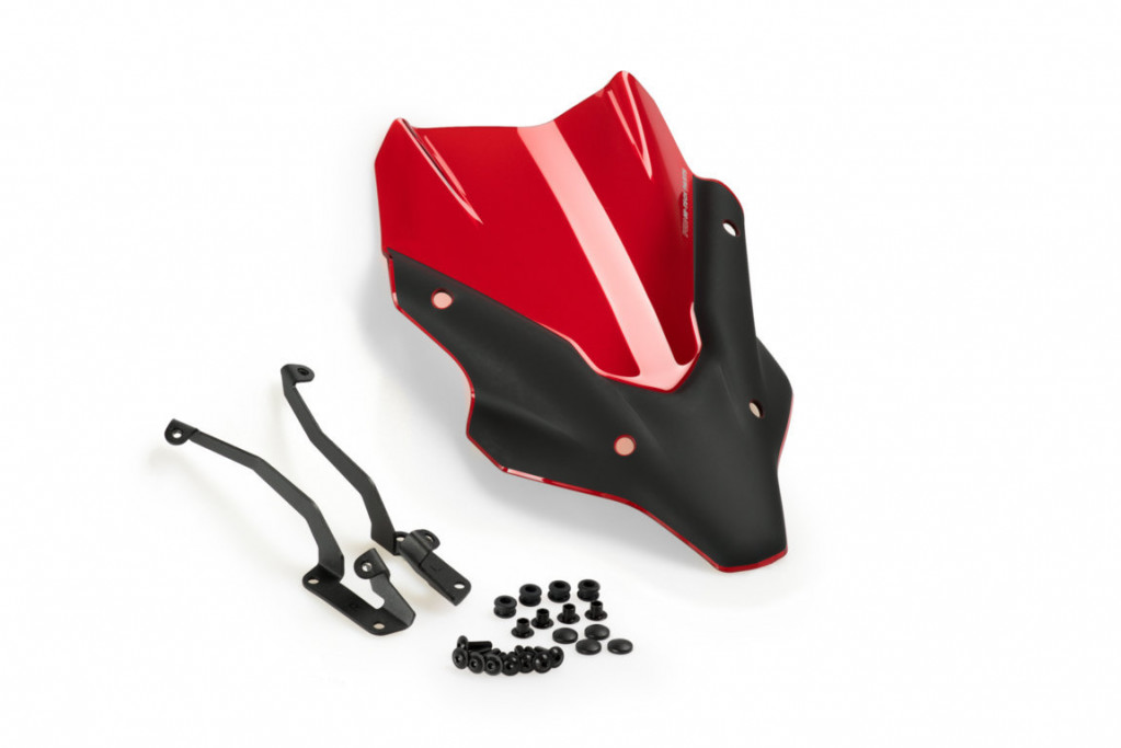 SUSPENSIE CADRU - Windshield PUIG NEW GEN. SPORT Rosu