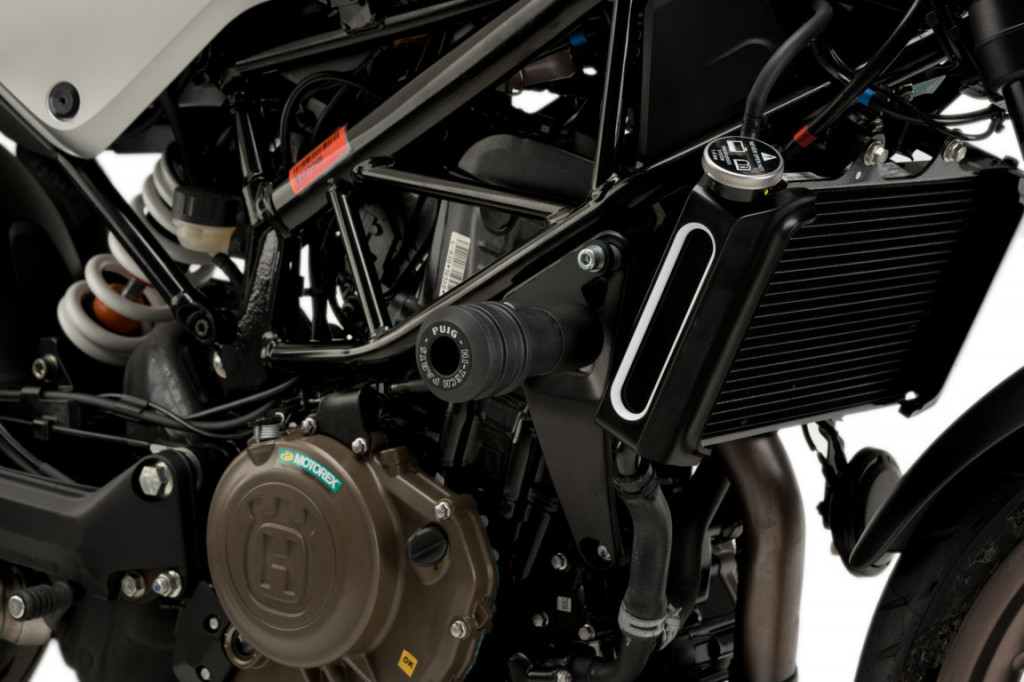 SUSPENSIE CADRU - Frame sliders PUIG VINTAGE 2.0 Negru