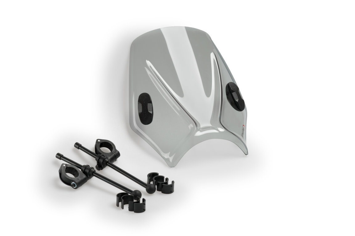 SUSPENSIE CADRU - Windshield PUIG MITO smoke