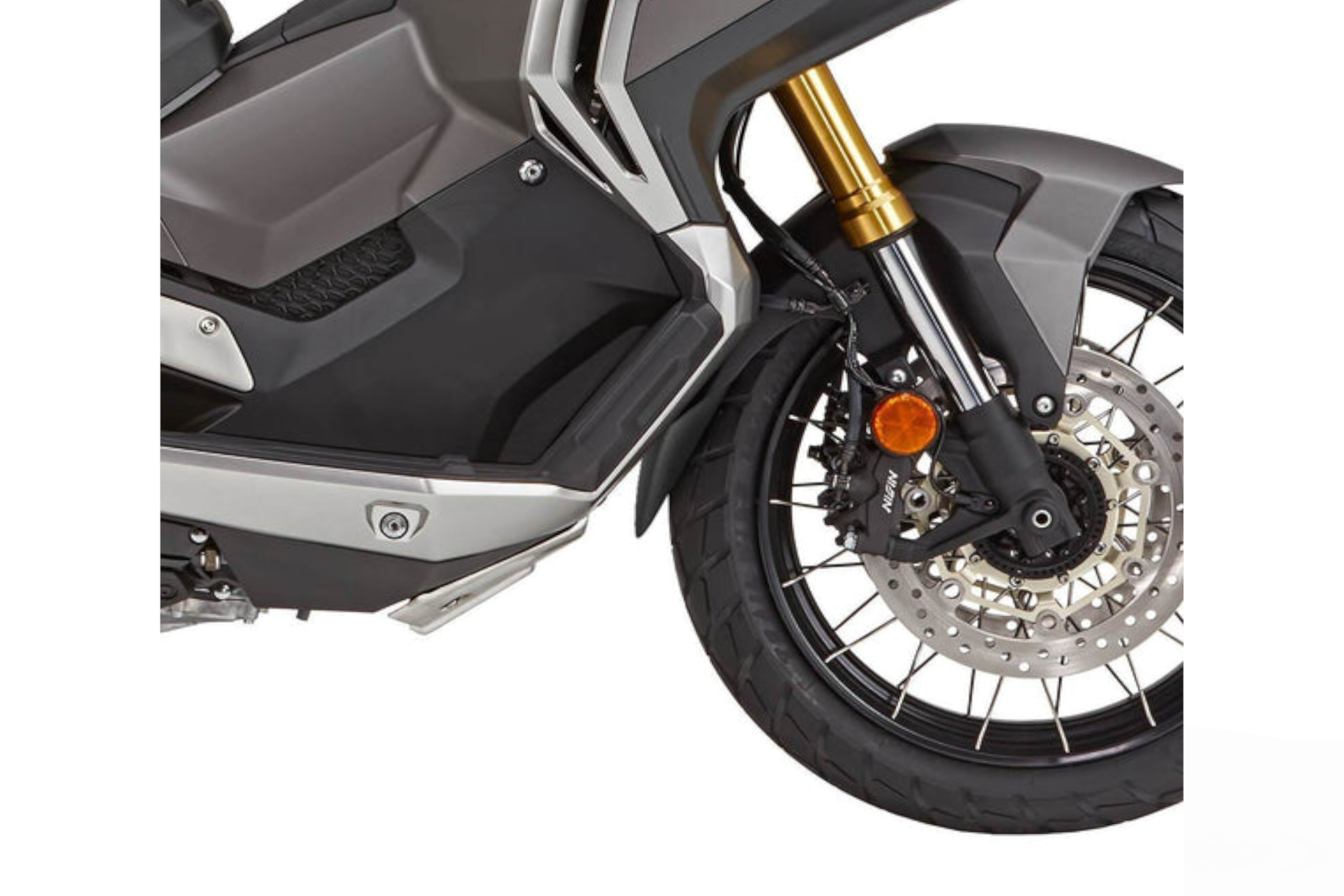 SUSPENSIE CADRU - Front fender extension PUIG Negru