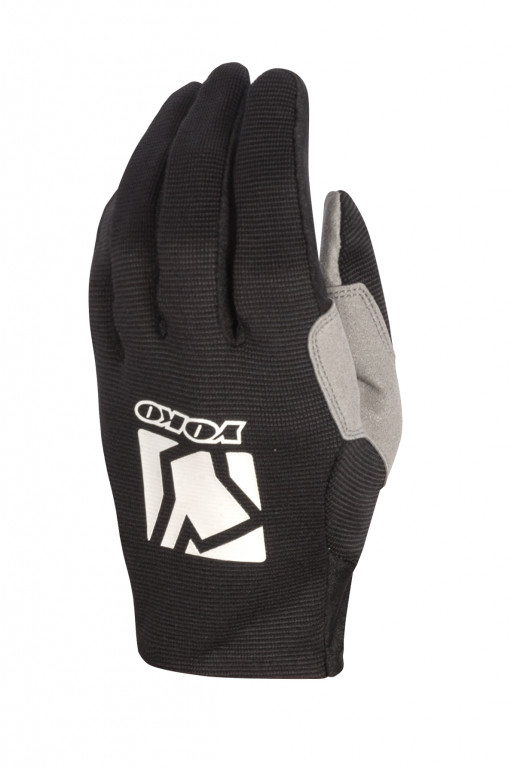 Echipament Cross  & ATV - MX gloves YOKO SCRAMBLE black / white XXS (5)