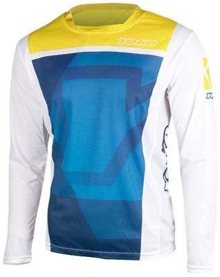 Echipament Cross  & ATV - MX jersey kids YOKO KISA blue / yellow M