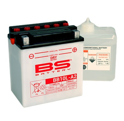 ELECTRICA & LUMINI - Baterie conventionala BS-BATTERY BB10L-A2 (YB10L-A2) include electrolit