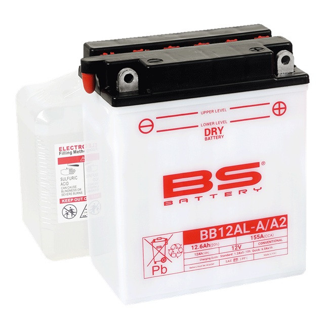 ELECTRICA & LUMINI - Baterie conventionala BS-BATTERY BB12AL-A2 (YB12AL-A2) include electrolit