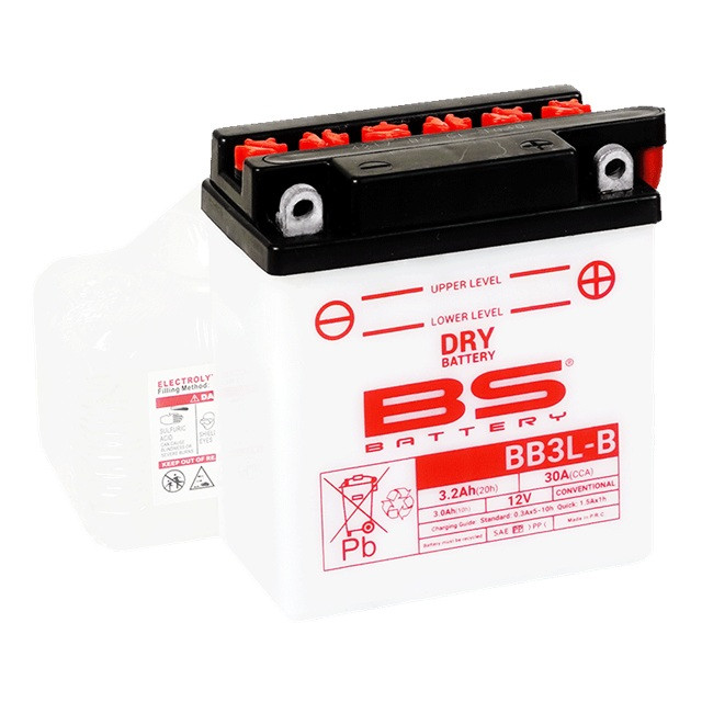 ELECTRICA & LUMINI - Baterie conventionala BS-BATTERY BB3L-B (YB3L-B) include electrolit