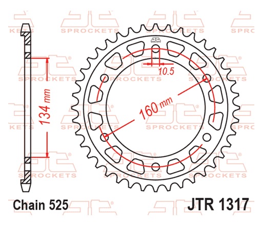 Foaie spate JT 40T, 525 [2]