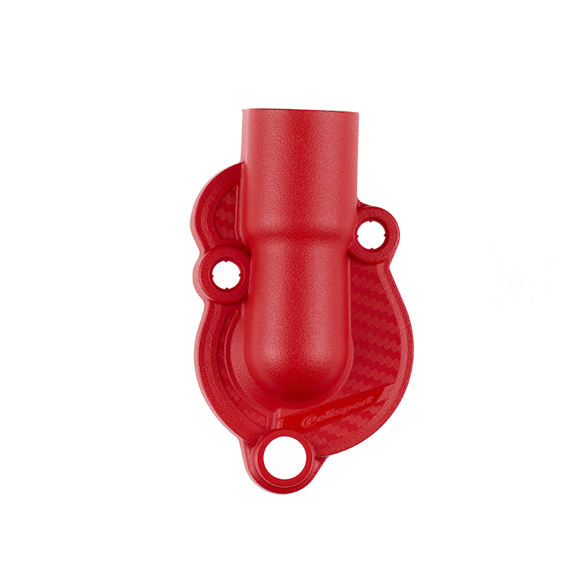 SUSPENSIE CADRU - Waterpump protector POLISPORT red cr04