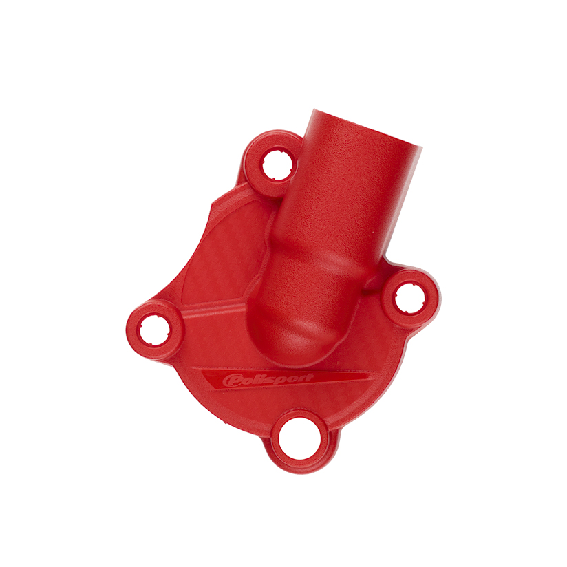 SUSPENSIE CADRU - Waterpump protector POLISPORT red cr04