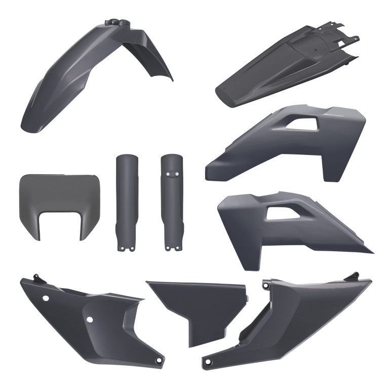 SUSPENSIE CADRU - Kit plastice POLISPORT Nardo Grey