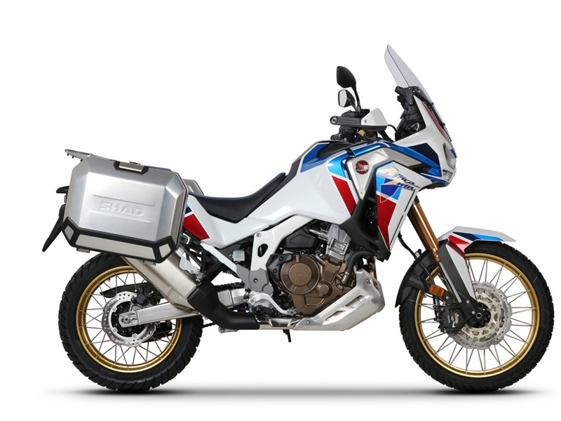 Kituri complete TERRA Shad - Set complet de cutii laterale de aluminiu, SHAD TERRA, 36L / 47L, incluzand kit de montaj SHAD HONDA CRF 1100 Africa Twin