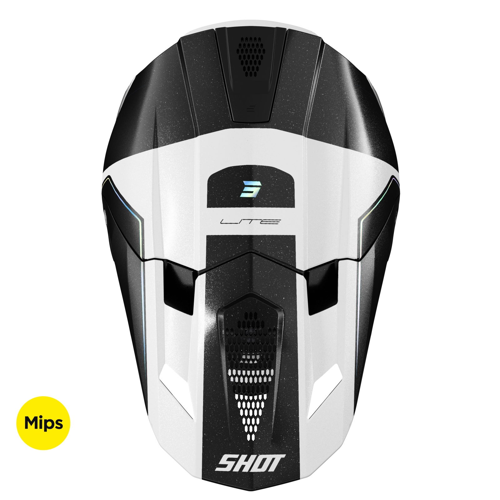 Casca SHOT LITE S10 holographic pearly S [1]