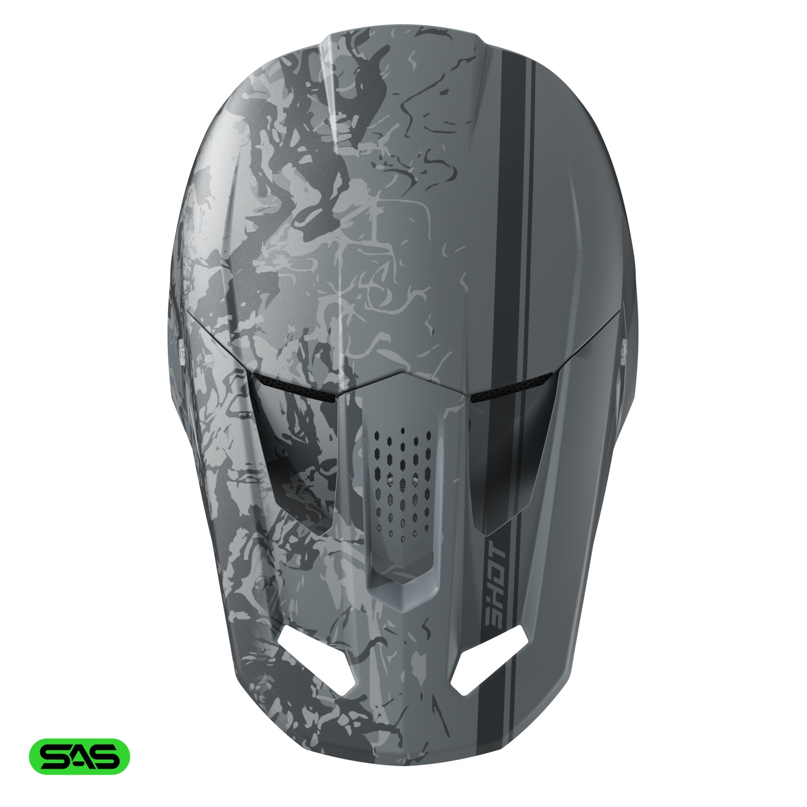 Casca SHOT SPEED BATTLE grey matt M [2]