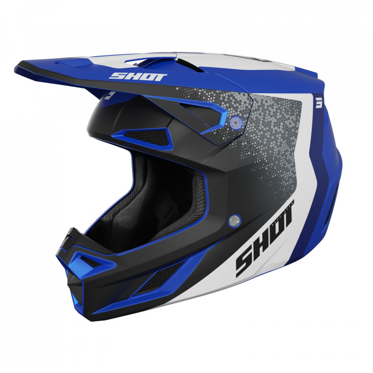 Casti - Casca SHOT SPEED HYBRID blue matt M